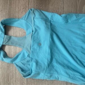 Blue Athletic Tank Top